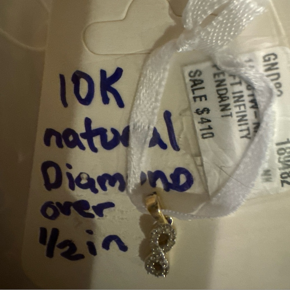 14k and 10K Gold Diamond Pendant and many more real gold! Lmk what you want st75